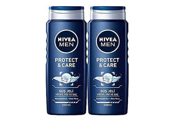 Nivea Men Protect & Care 500 мл 2 Штуки Гель для Душа