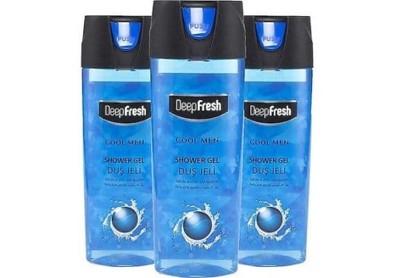 Глубоко освежающий душ-гель для мужчин Deep Fresh Cool Men 500 мл, 3 штуки