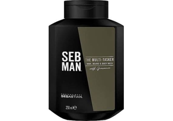 Sebastian Seb Man The Multi-Tasker 3 в 1 Шампунь для волос, бороды и тела 250 мл