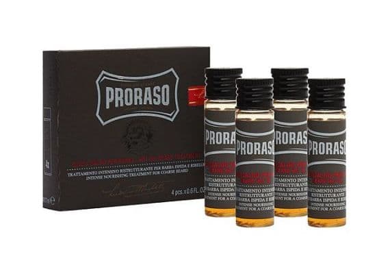 Proraso Wood Spice 4x17 мл Горячее Приложение Масло для Ухода за Бородой