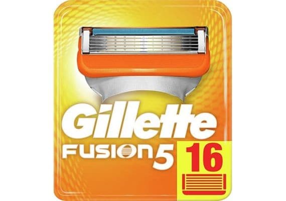 Gillette Fusion5 Картонная упаковка с 16 сменными бритвенными лезвиями