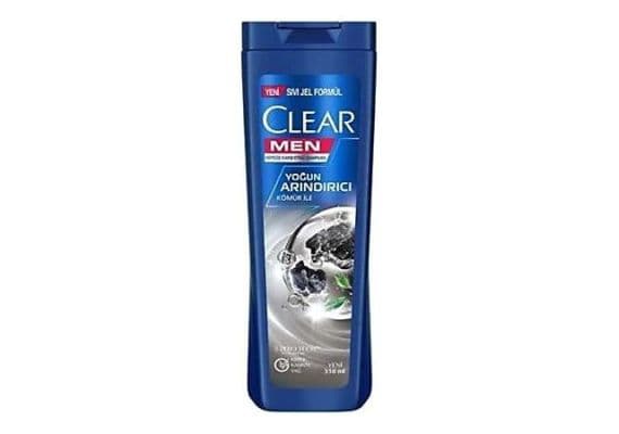 Clear Men Интенсивный очищающий шампунь с углем против перхоти 350 мл, 2 штуки