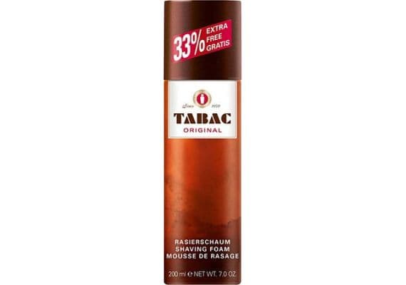 Оригинальная бритвенная пена Tabac 200 мл, ароматная пена для бритья