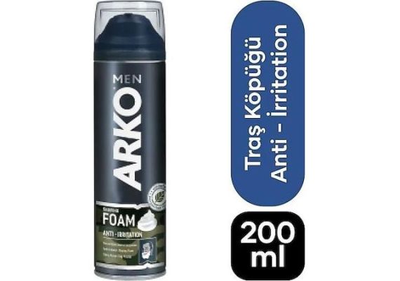 Arko Men Anti-Irritation 200 мл Пена для бритья, предотвращающая раздражение