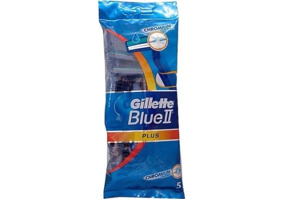 Gillette Blue II Plus Используй-выбрось 5-и бритвенных станков