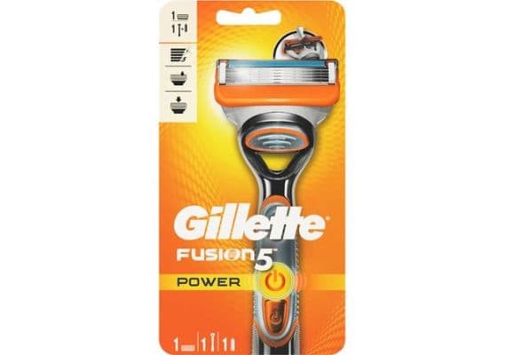 Бритва Gillette Fusion Power с одной запасной кассетой