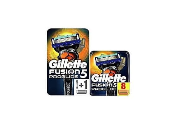 Бритва Gillette Fusion Proglide Flexball + сменные лезвия Fusion Proglide, 8 штук в картонной коробке