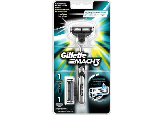 Бритва Gillette Mach3 + 2 запасных лезвия