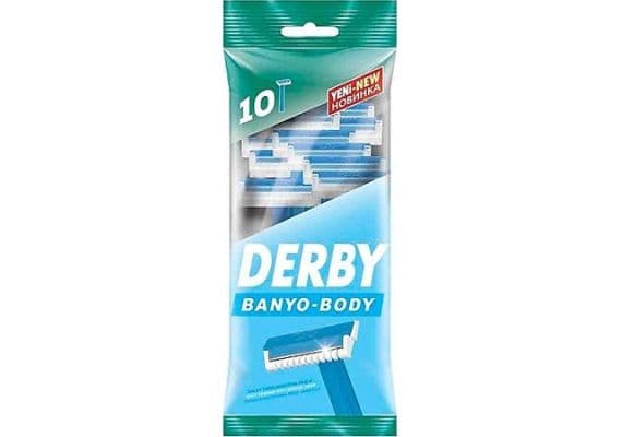 Derby Body Banyo Используй-Выброси Бритва, 10 штук