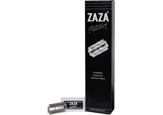 Zaza Platinum Двусторонний лезвия для бритья 20x5.