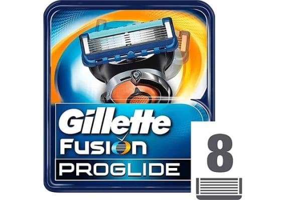 Gillette Fusion Proglide, 8 запасных бритвенных лезвия