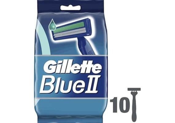 Gillette Blue2 Simple Одноразовый бритвенный станок, 10 штук