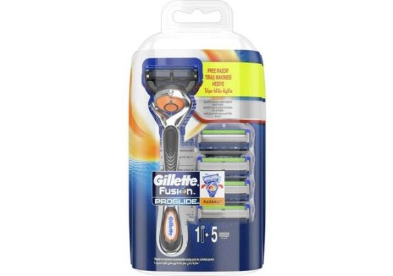 Бритва Gillette Fusion Proglide Flexball с 5 запасными лезвиями