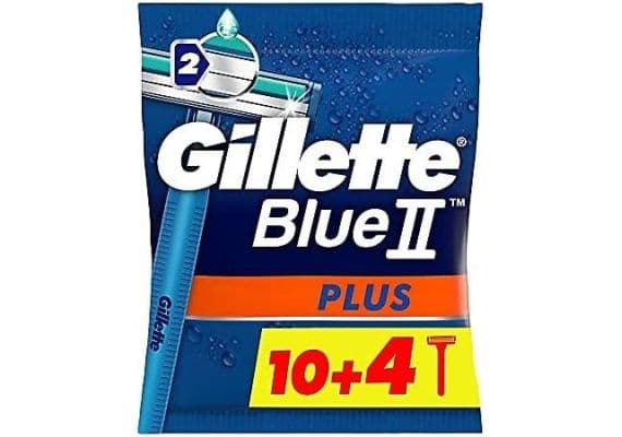 Gillette Blue2 Plus одноразовый станок для бритья 14 штук