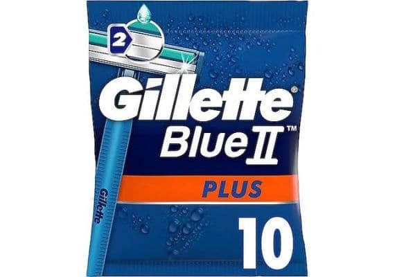 Gillette Blue2 Plus Бритва одноразовая, 10 штук