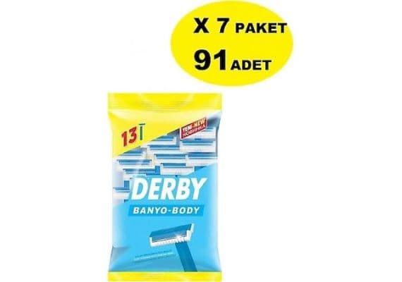 Derby ванная тело 10+3 х 7 пакет - 91 штука