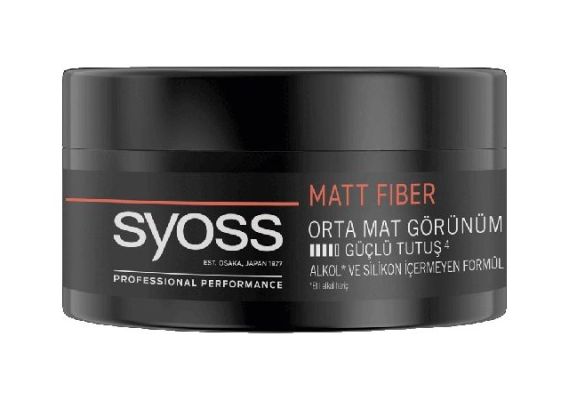 Syoss Matt Fiber Wax 100 мл (Воск для волос Syoss Matt Fiber, 100 мл)