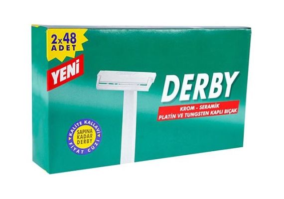 Derby Однолезвийный Бритвенный Станок 96 штук