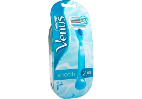 Gillette Venus Smooth 2 сменных станка для бритья