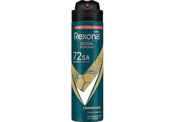 Rexona Men Champions 72-часовая Непрерывная Высококачественная Защита Мужской Спрей-дезодорант 150 мл