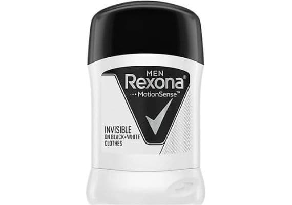 Антиперспирант-дезодорант в стике Rexona Invisible Black + White для мужчин 50 мл