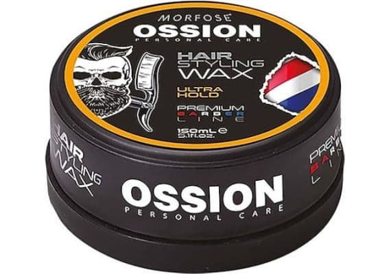 Ossion Premium Barber Wax Ultra Hold 150 мл - воск для волос с ультра фиксацией