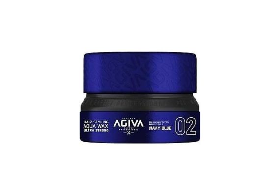 Agiva Ultra Strong Стилизующий воск для волос 02 Navy Blue Aqua Wax 155 мл