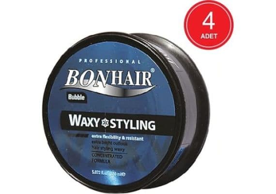 Bonhair Profesyonel Waxy Styling пена-воск для укладки волос 4 x 150 мл