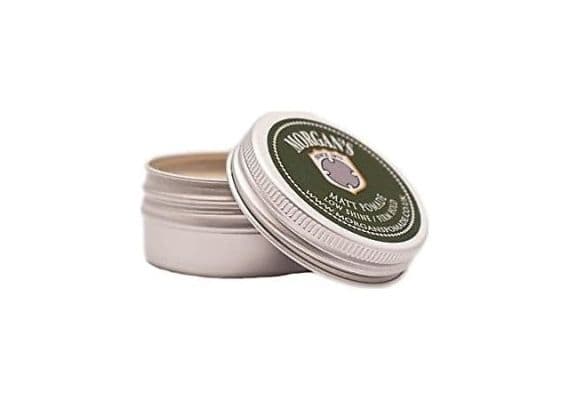 Мини помада для волос Morgan's Pomade для путешествий, низкий блеск / жесткая фиксация (Зеленая этикетка) Матовый помад 15 гр