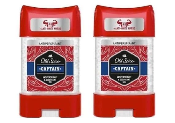 Дезодорант-антиперспирант Old Spice Captain для мужчин в виде стика, 70 мл, 2 штуки