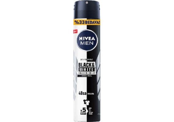 Nivea Men Invisible Black & White 200 мл дезодорант-спрей