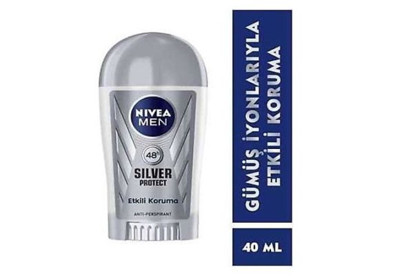 Nivea Men Silver Protect Мужской дезодорант-стик 40 мл