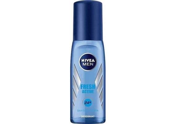 Nivea Men Fresh Active, мужской дезодорант с дозатором, спрей 75 мл