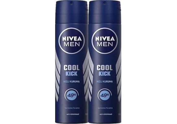 Nivea Men Cool Kick 150 мл 2 штуки дезодорант-спрей