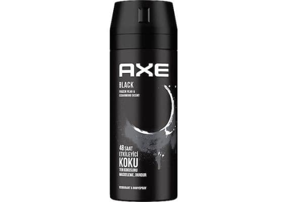 Черный мужской дезодорант-спрей Axe, 150 мл