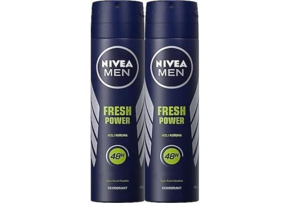 Nivea Men Fresh Power 150 мл 2 единицы дезодоранта-спрея