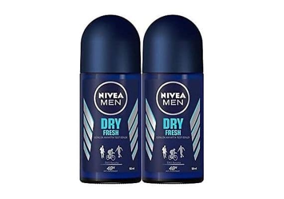 Nivea Men Dry Fresh Dry Fresh 72 Часовая Антиперспирантная защита, Ролик 50 мл, 2 штуки