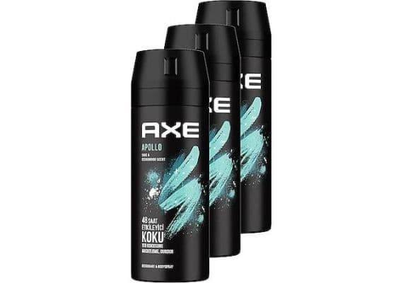 Axe Apollo Дезодорант-спрей 150 мл 3 штуки