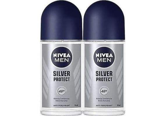 Nivea Men Silver Protect 50 ml 2 штуки Ролл-он