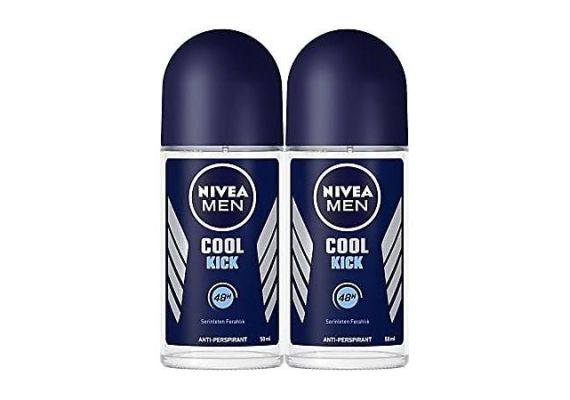 Nivea Men Cool Kick 50 мл, 2 штуки роликовых дезодорантов