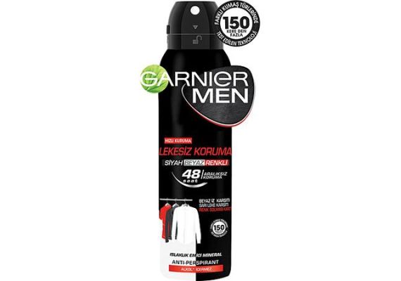 Garnier Men Безупречная защита 150 мл Дезодорант-спрей