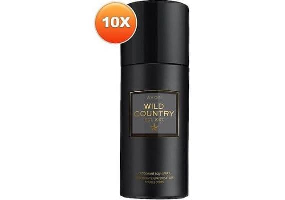 Avon Wild Country 150 мл 10 единиц дезодоранта-спрея