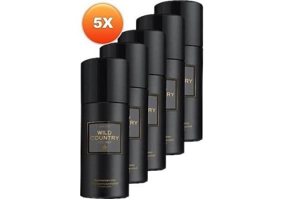 Avon Wild Country 150 мл 5 штук дезодорант-спрей