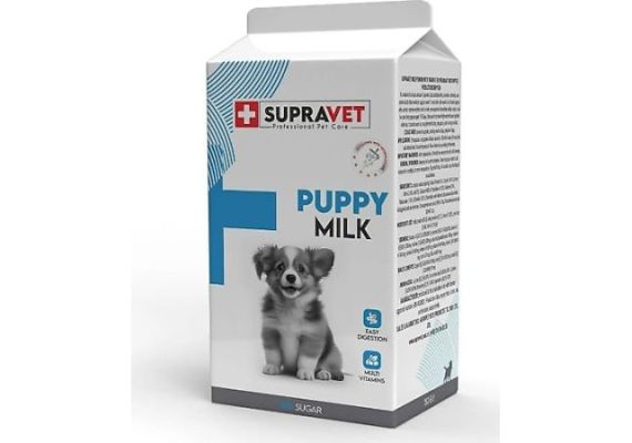 Суплемент Supravet Puppy Milk 150 г - молочный порошок для беременных и щенков