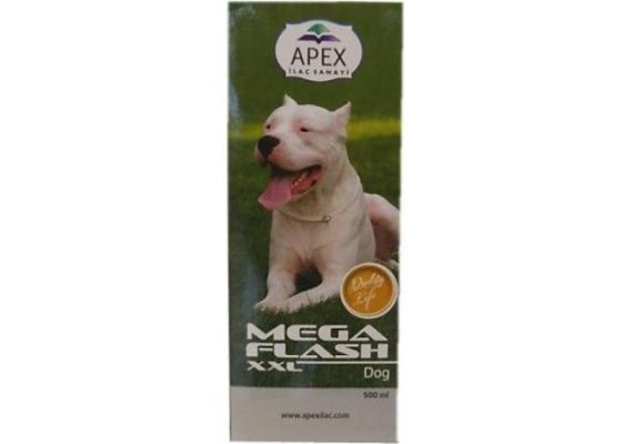 Apex Mega Flash Dog 500 Cc Питательная добавка для собак для развития мышц и костей