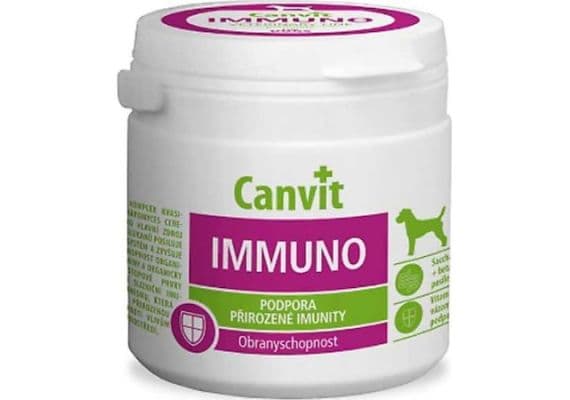 Поддержка иммунной системы для собак Canvit Immuno 100 гр.