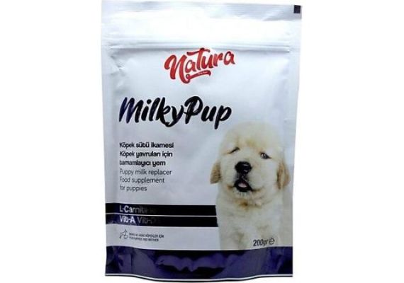 Natura Milkypup - Молочный порошок для щенков 200 гр