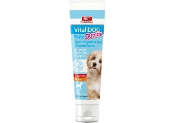 Bio PetActive Vitalidog Junior Paste 100 ml - Паста для щенков с витаминами