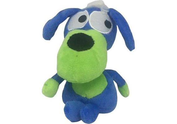 Игрушка для собаки "Polo" плюшевая со звуком на веревке, 16 см.