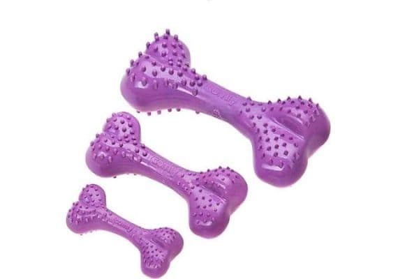 Aquael Comfy Toy Kopek Oyuncagi Dental Bone 16 см, аромат лаванды, цвет фиолетовый